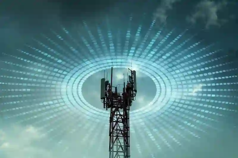 cell tower signal transmission effect images