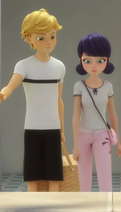 Adrien Marinette Miraculous Characters