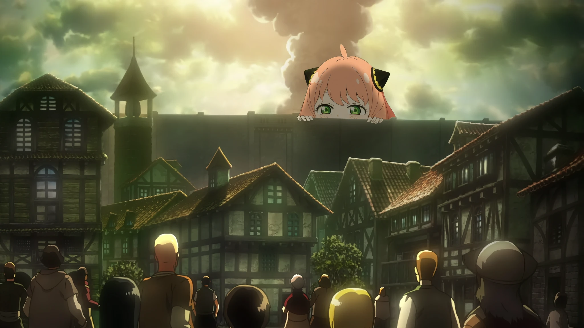 Anya Forger Attack Titan Meme
