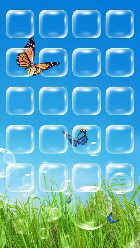 Frutiger Aero Blue Sky Wallpaper