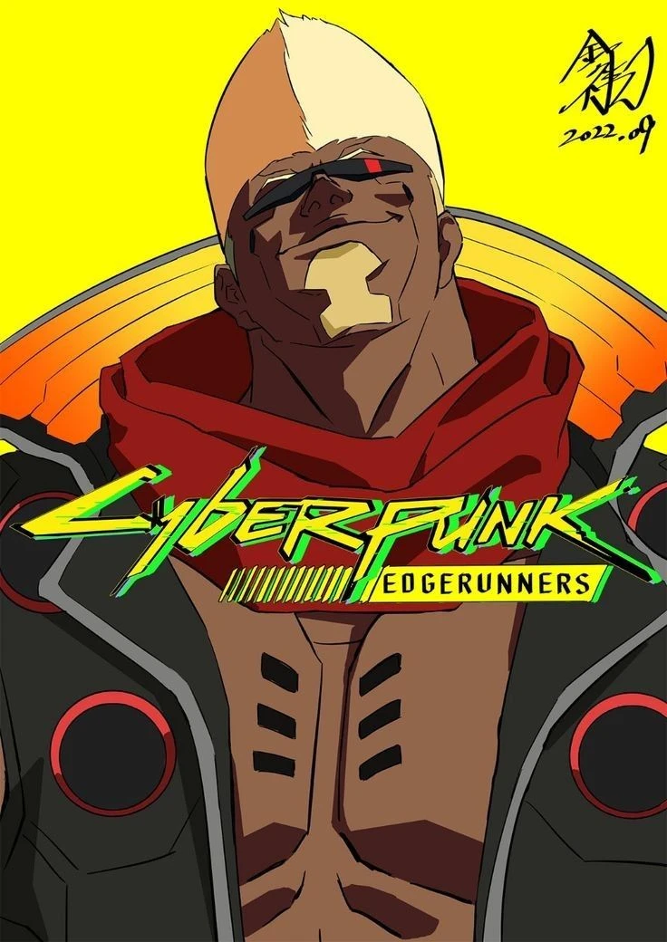 Cyberpunk Edgerunners Maine Poster
