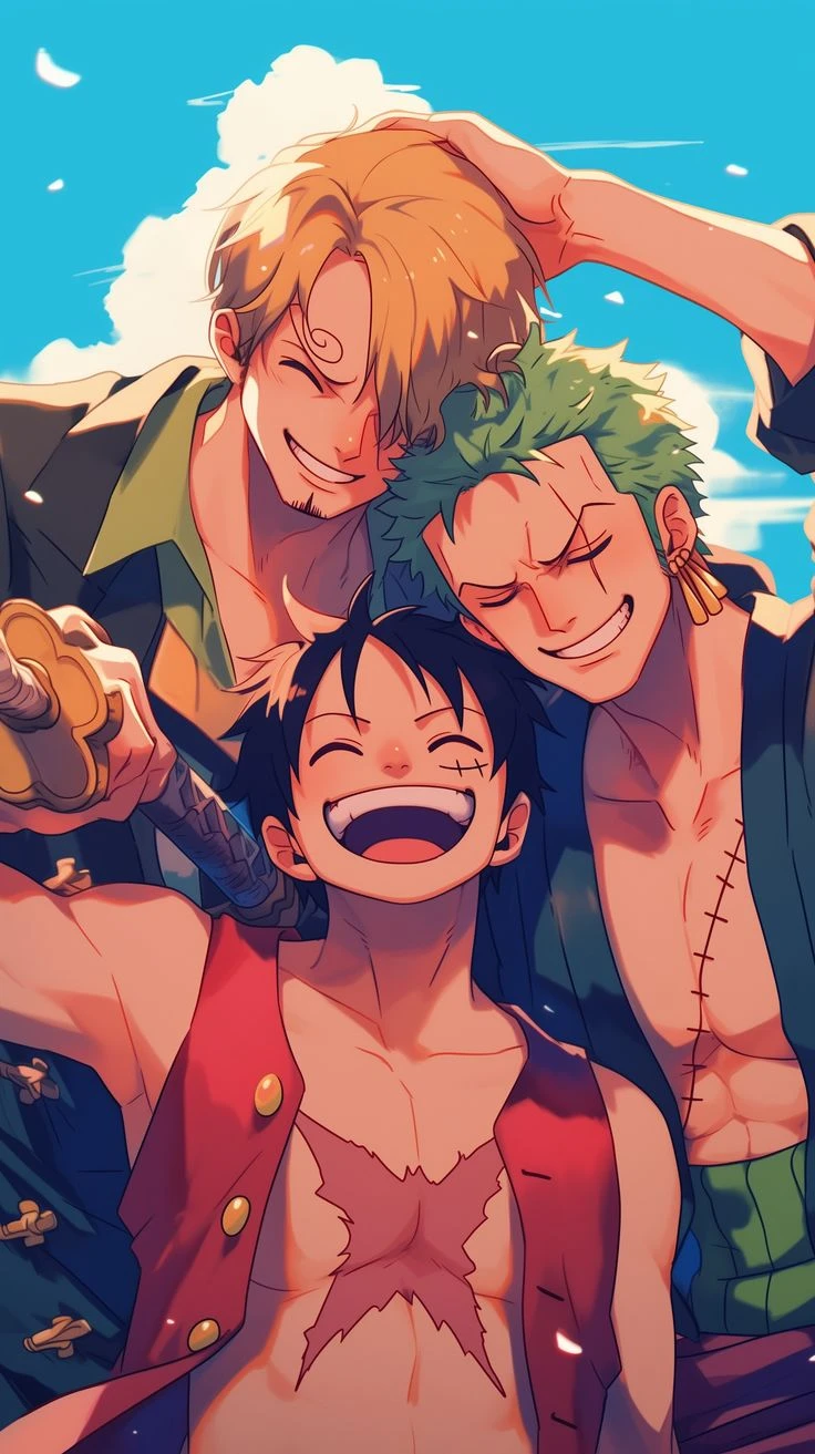 One Piece Luffy Zoro Sanji Wallpaper squad