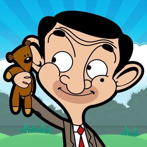 Mr. Bean and Teddy Cartoon