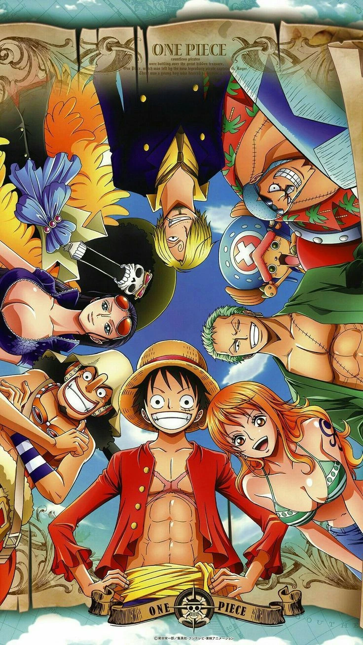 One Piece Straw Hat Crew Wallpaper squad