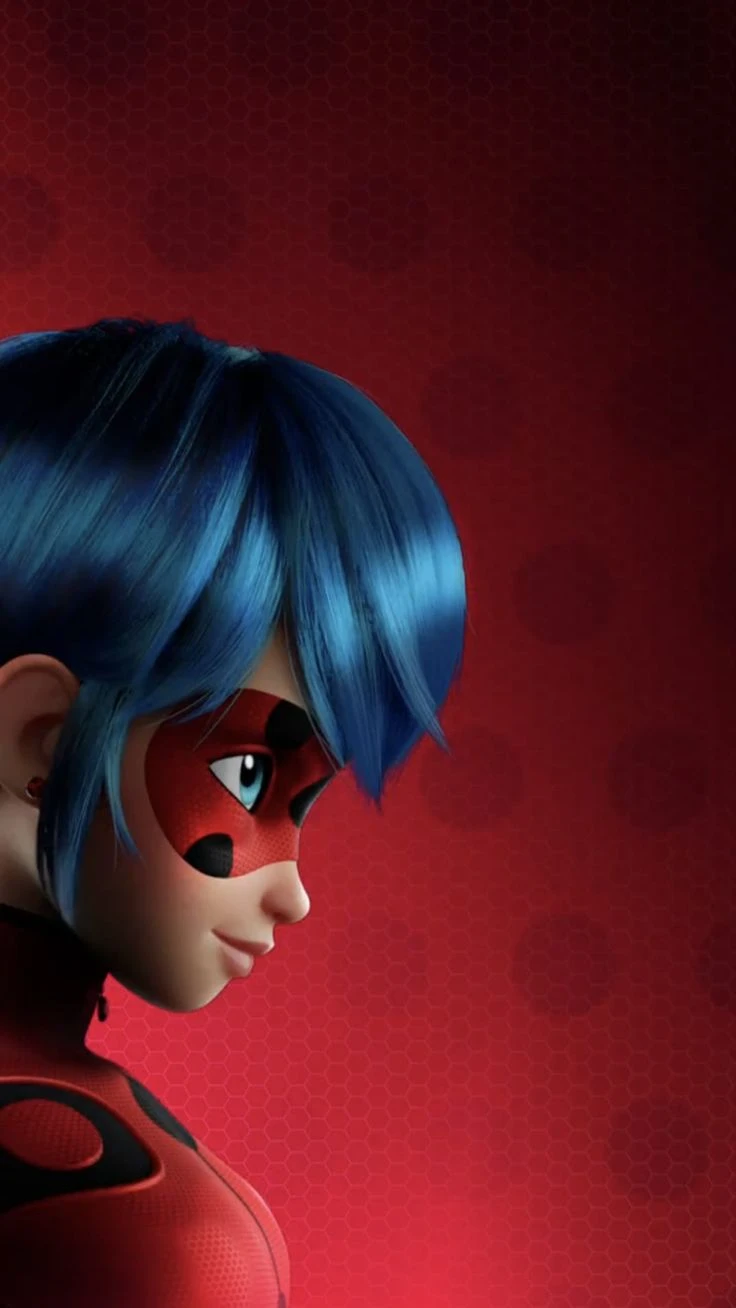Miraculous Ladybug Blue Hair Wallpaper