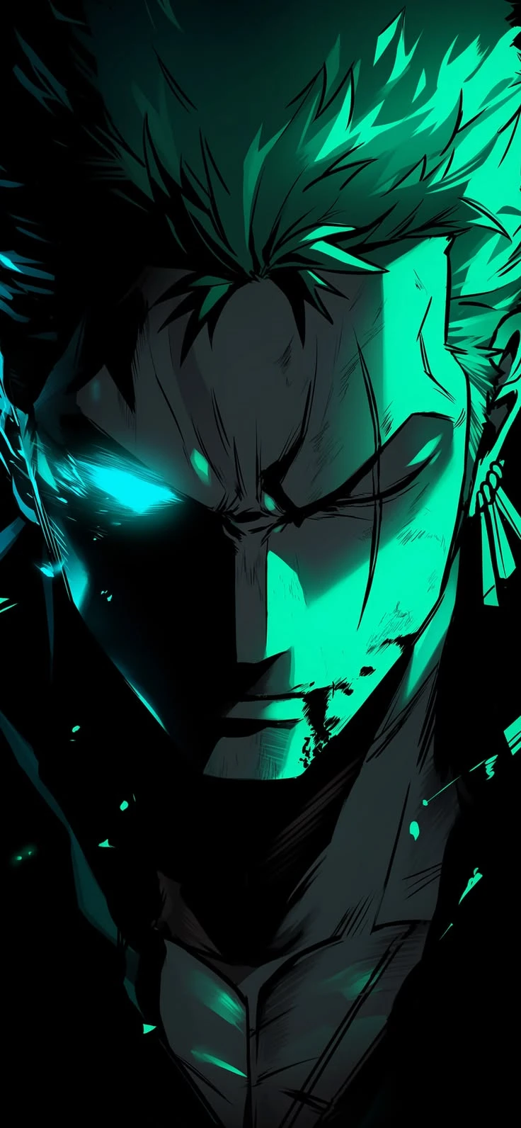Roronoa Zoro Glowing Eye