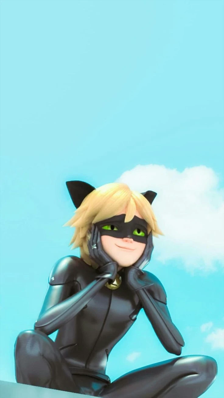 Cat Noir iPhone Wallpaper