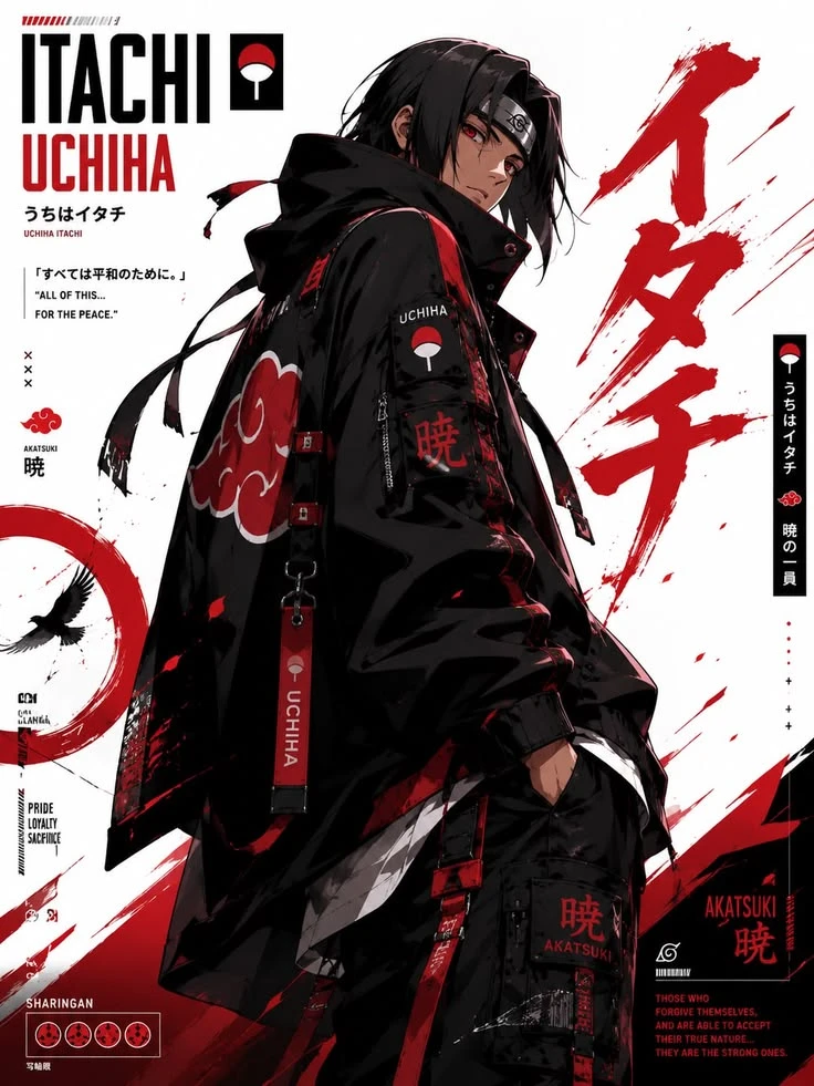 Itachi Uchiha Akatsuki Aesthetic