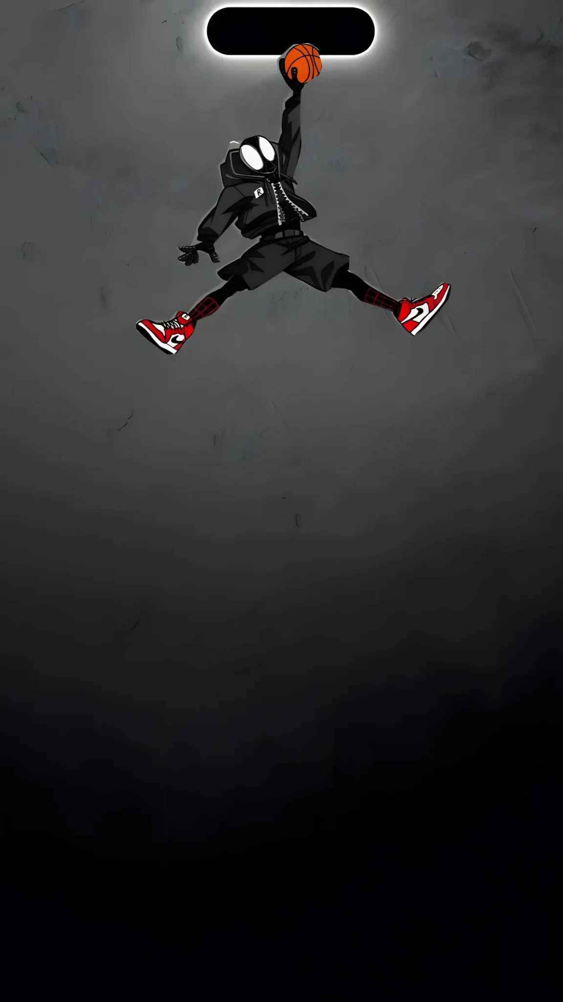 Miles Morales Basketball Art