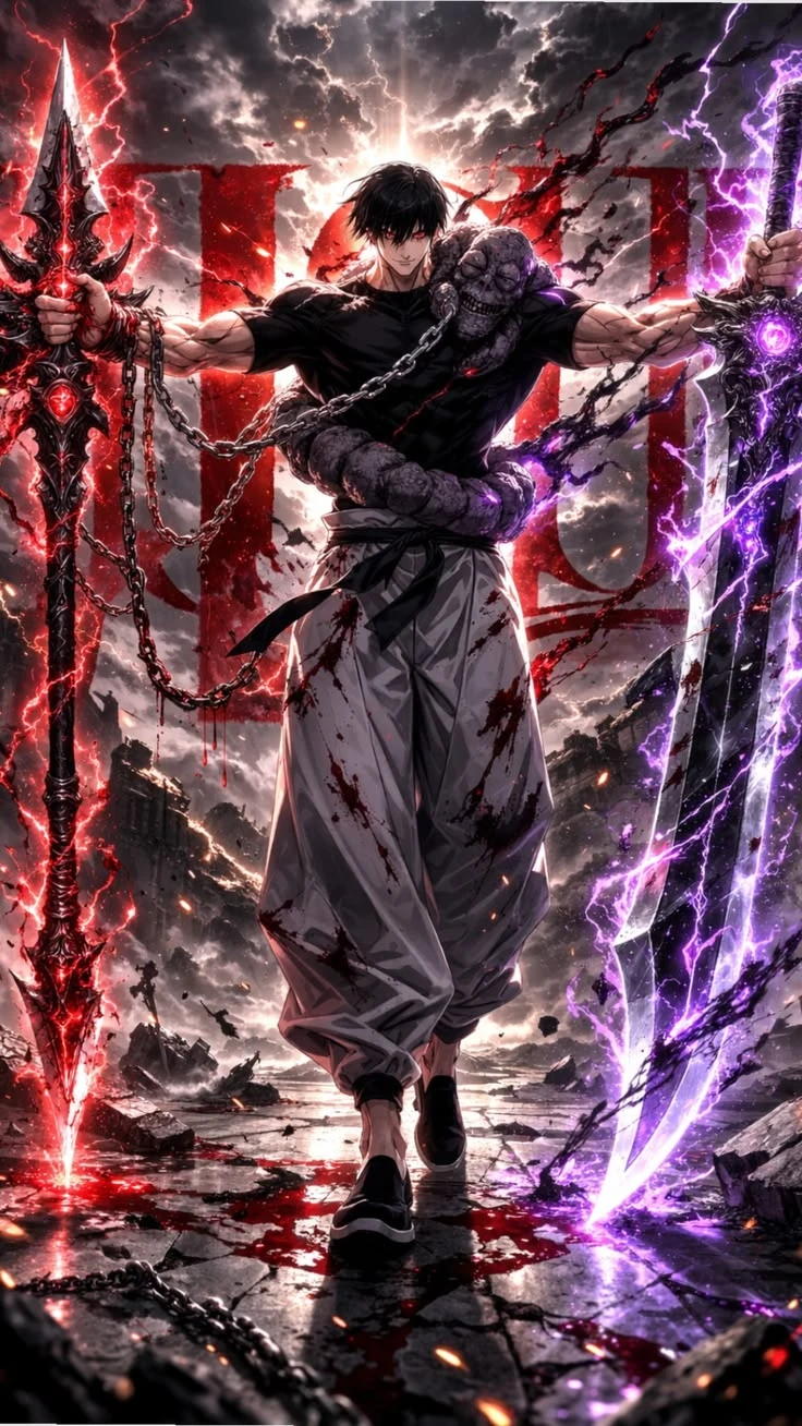 Dark Fantasy Anime Swordsman
