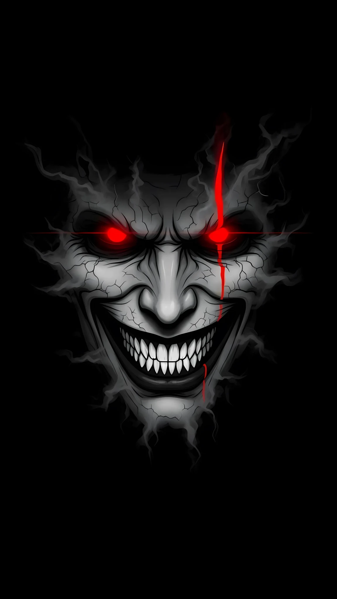 Dark Monster Smile Wallpaper