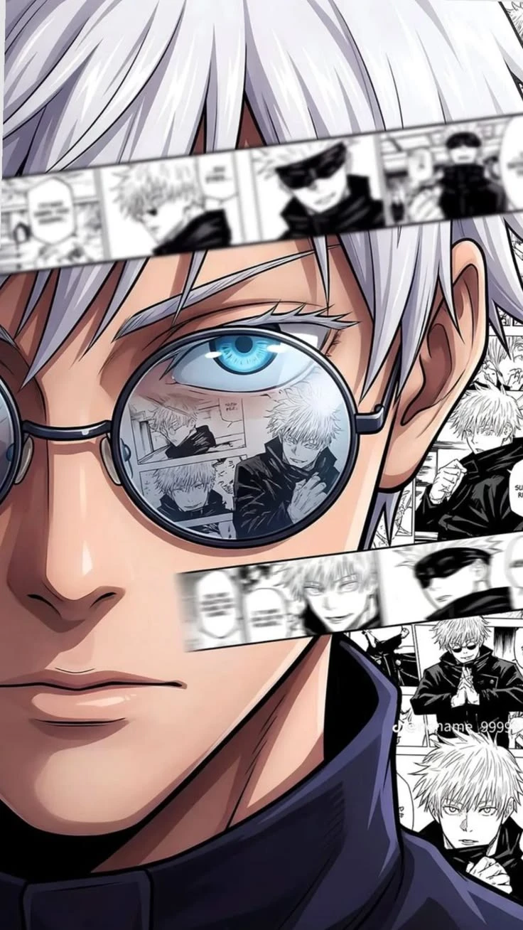 Gojo Satoru eyes Jujutsu Kaisen Wallpaper