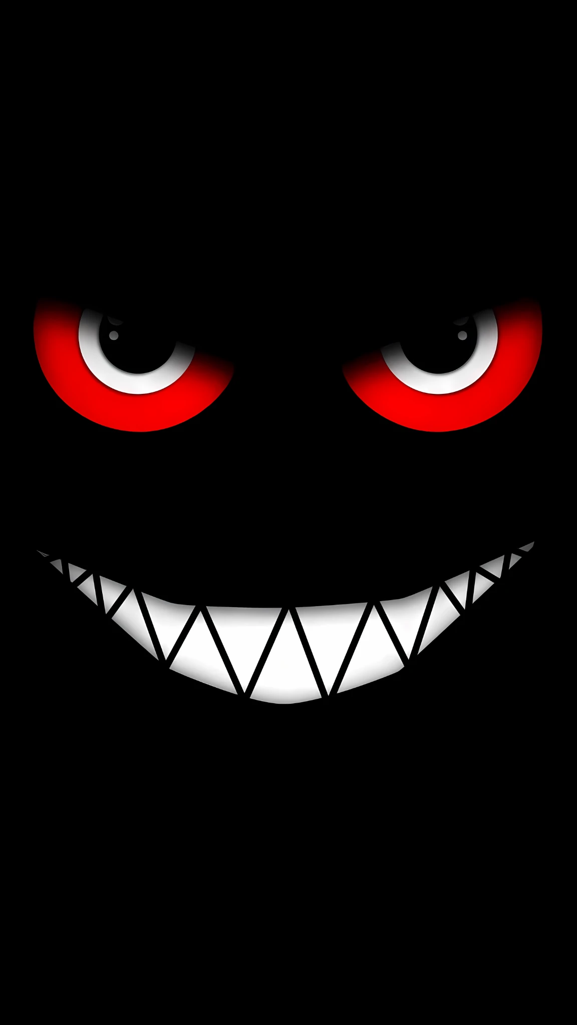 Monster face dark wallpaper