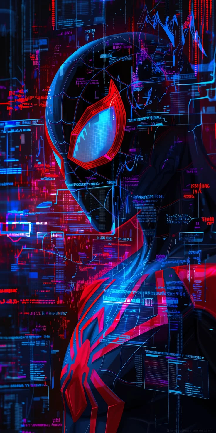 Miles Morales Neon Spider-Man