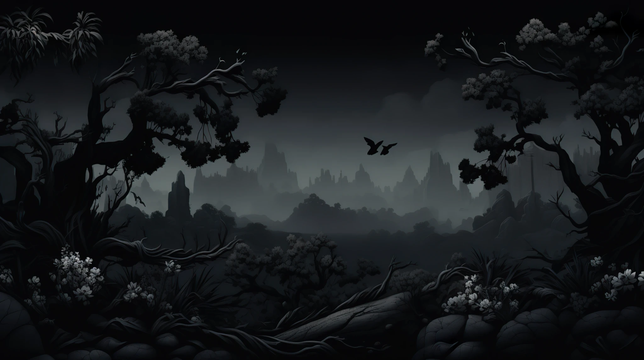Dark Fantasy Forest