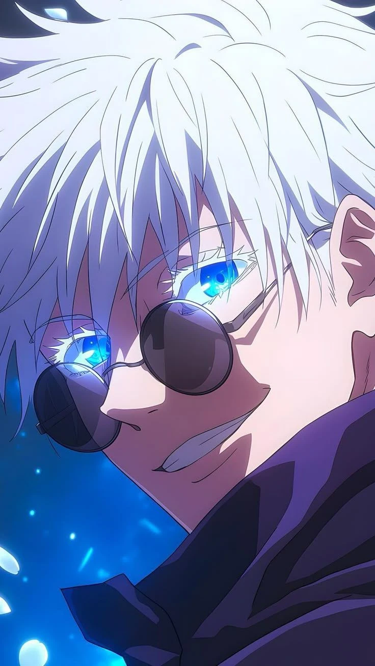 Gojo Satoru eyes Anime Portrait