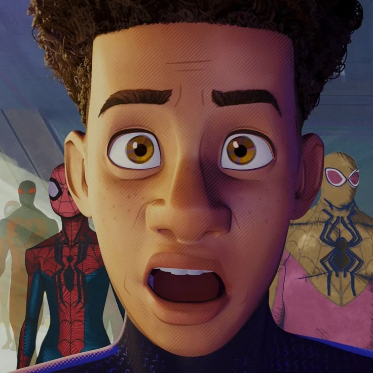Miles Morales Spider-Verse Close-Up