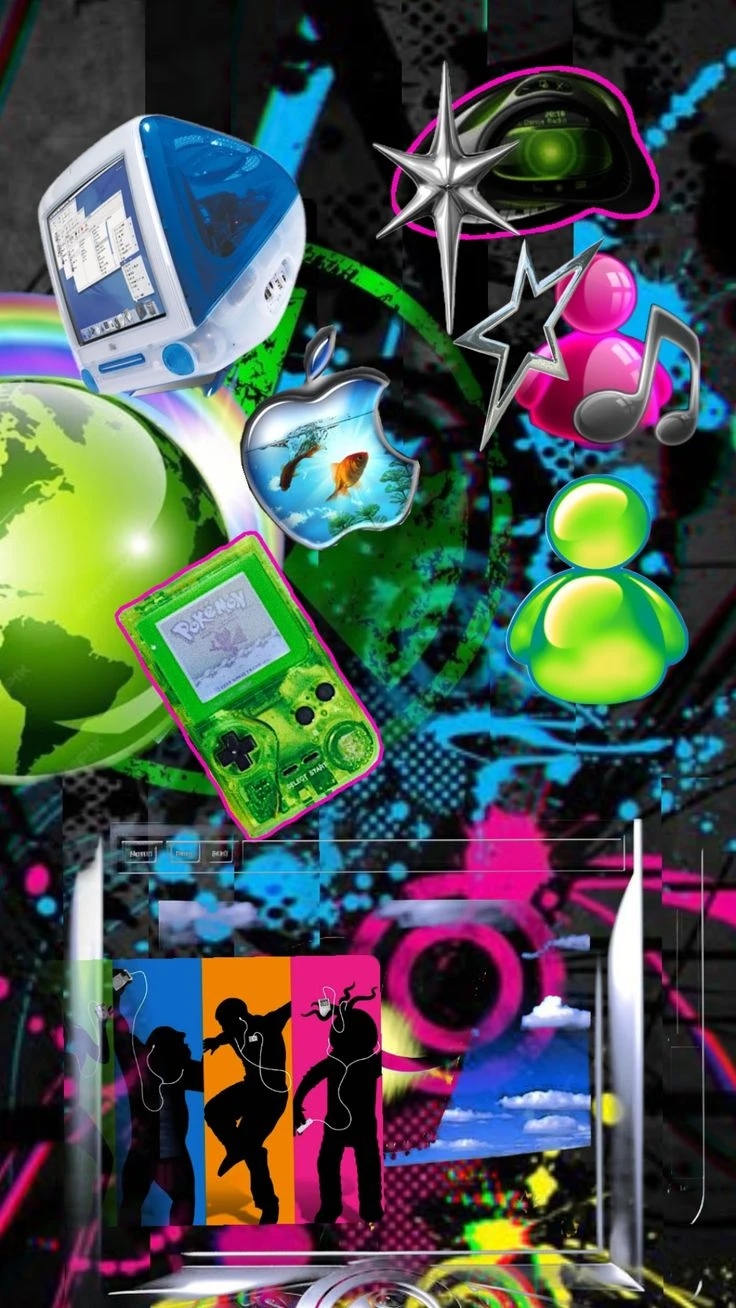 Y2K Frutiger Metro Wallpaper