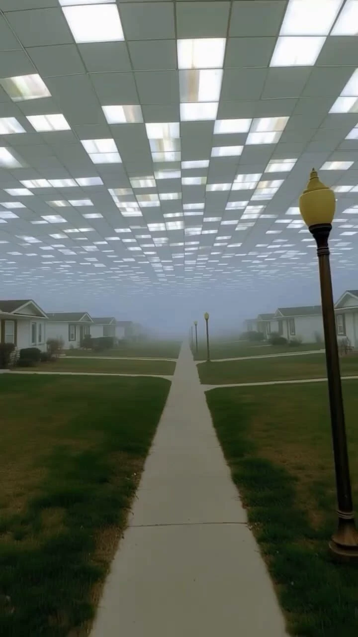 Surreal Liminal Endless Lights dreamcore