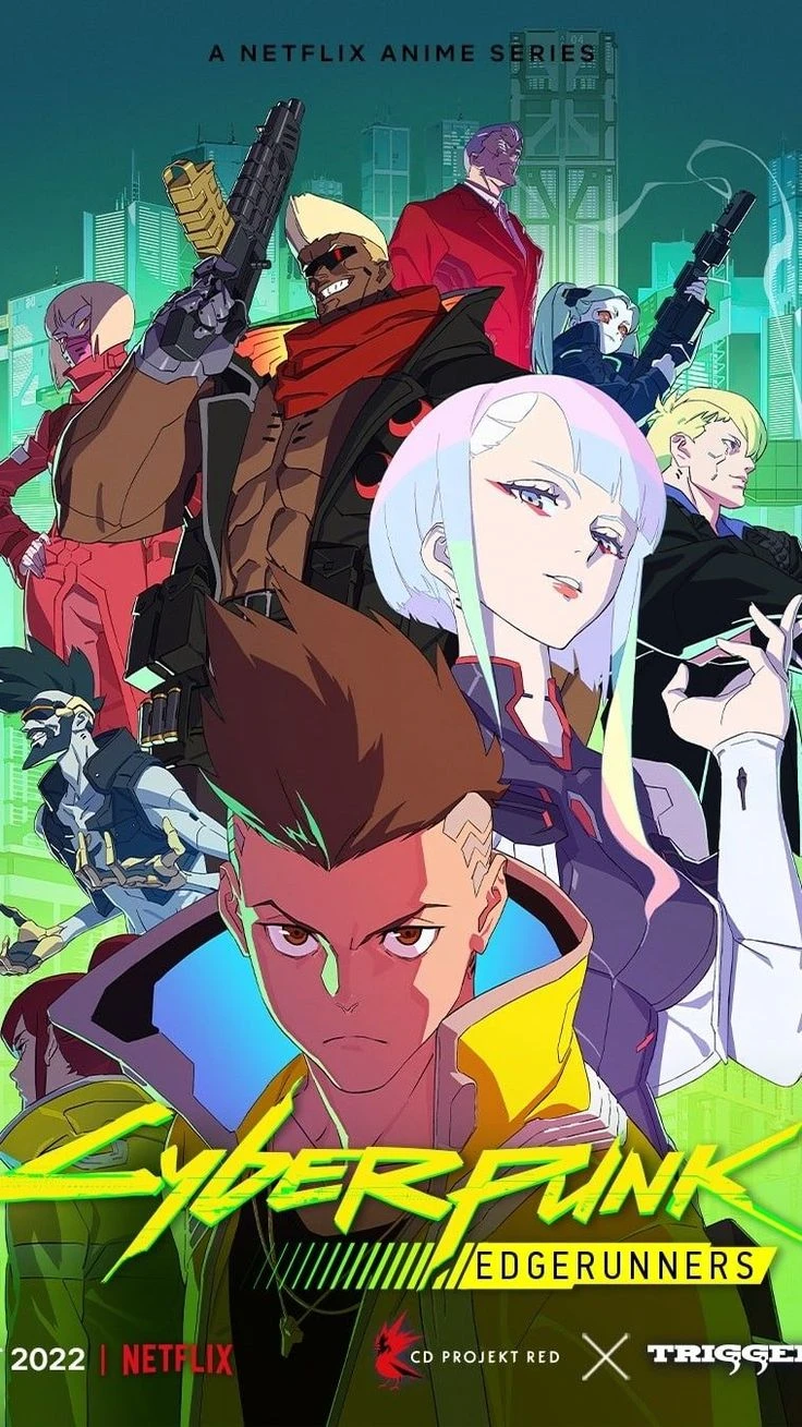 Cyberpunk Edgerunners Anime Poster