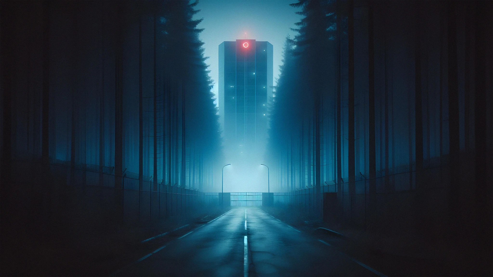 Dark Forest Sci-Fi Building