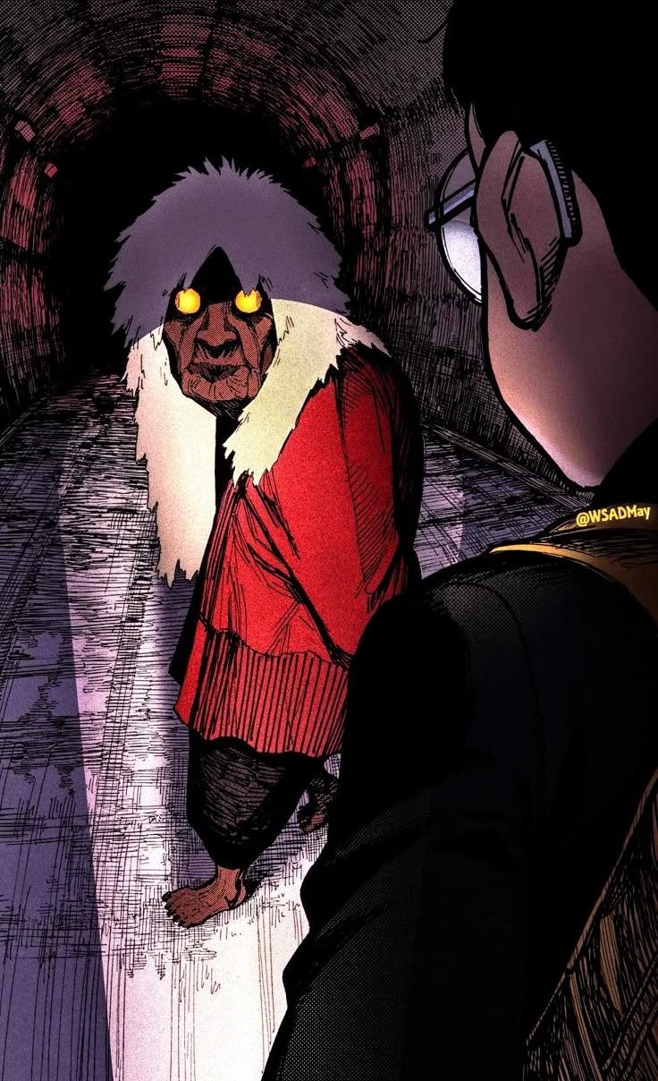 Dark Comic Tunnel Encounter of Turbo Granny 