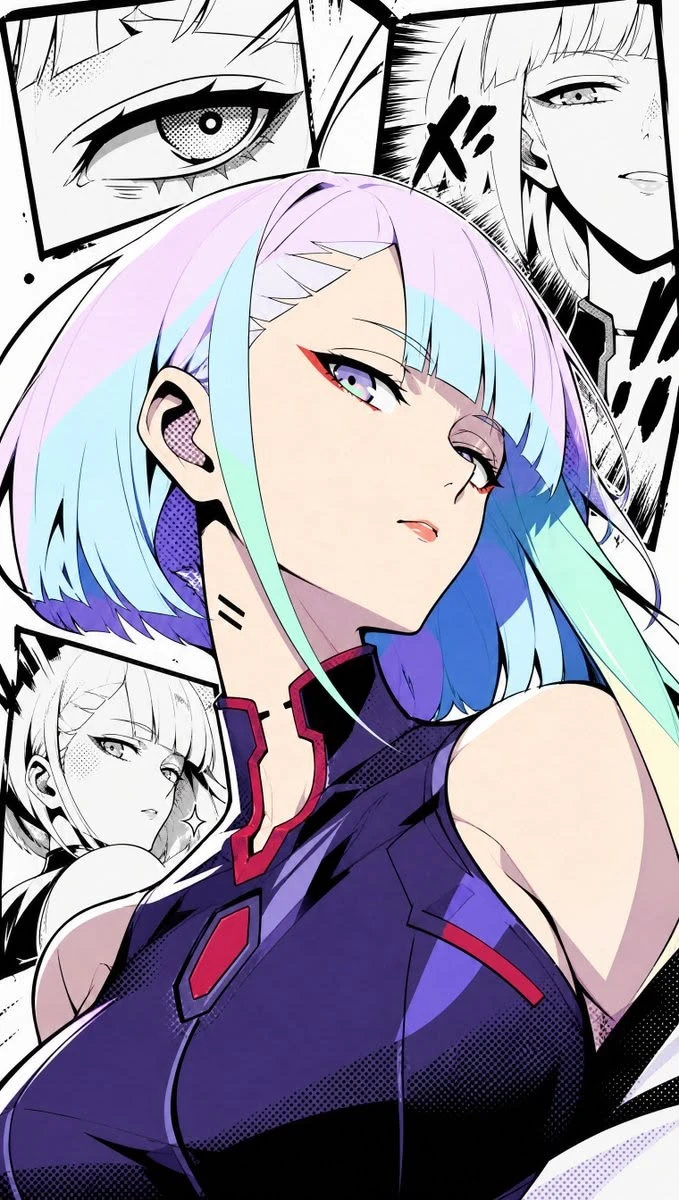 Lucy Cyberpunk Edgerunners Portrait