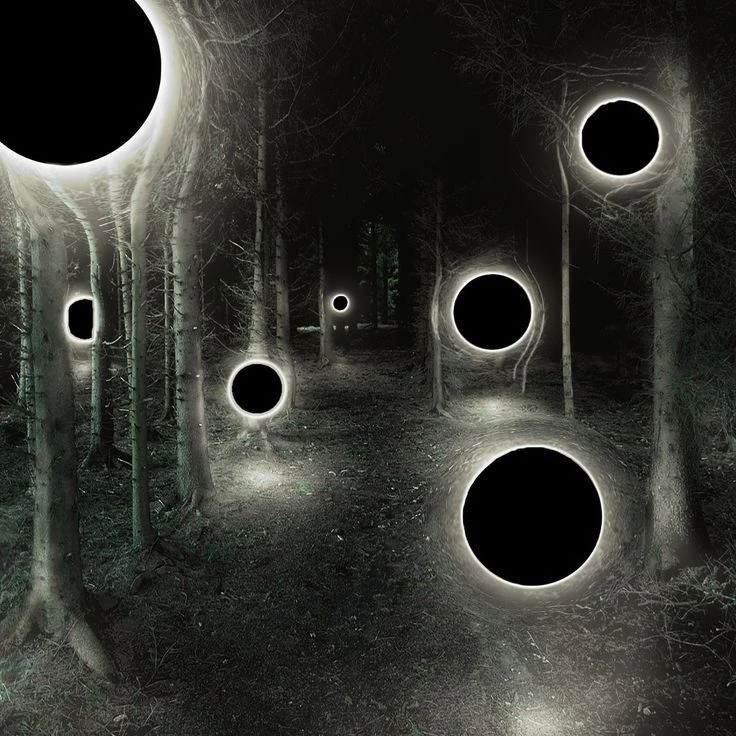 Surreal Forest Portals Art