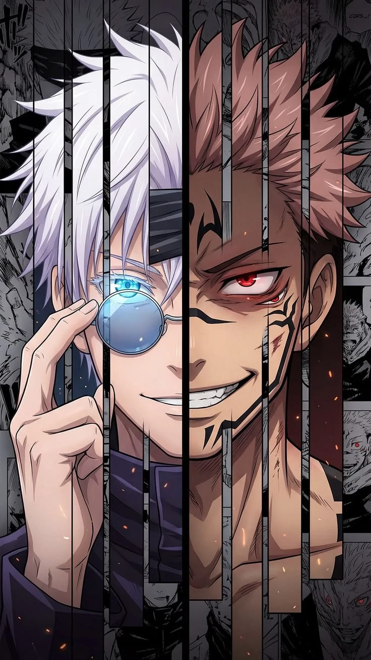 Jujutsu Kaisen Gojo Sukuna Wallpaper