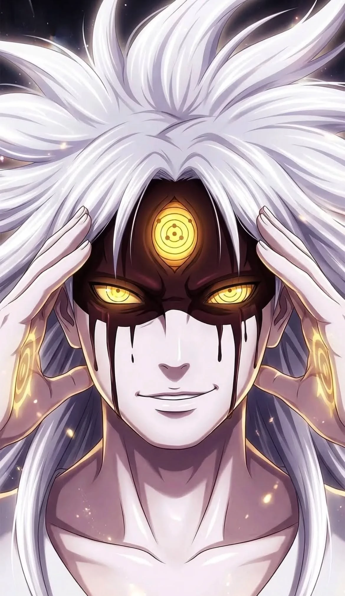 Anime White Hair Character