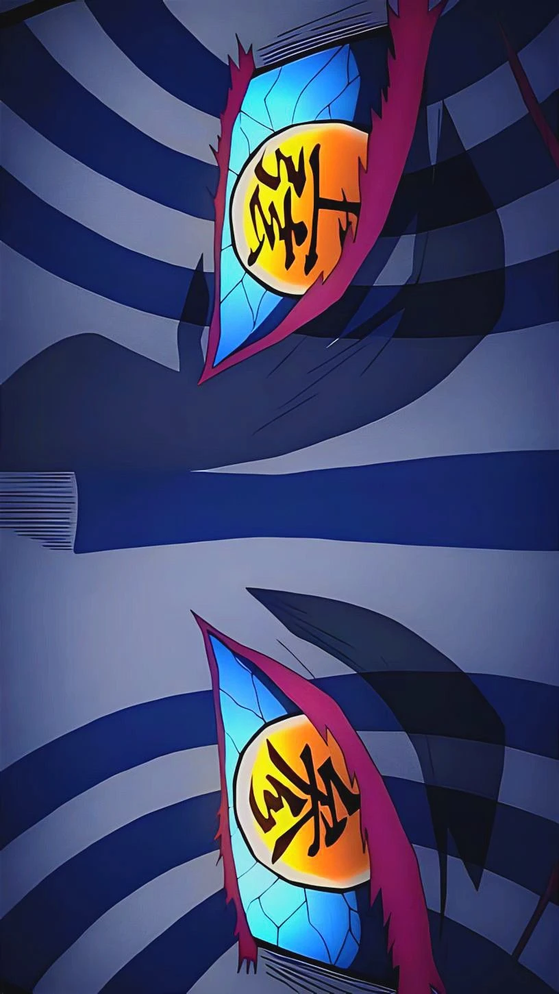 Akaza Eye Anime