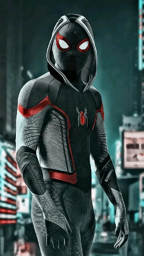 Miles Morales Hooded Spider-Man
