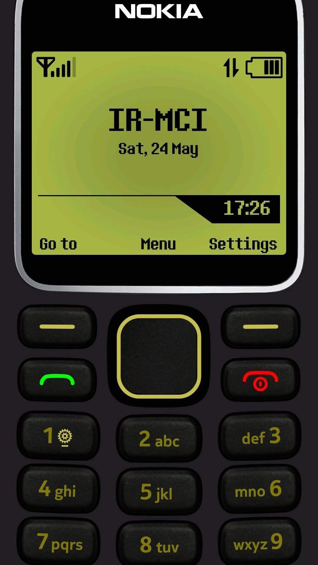 Vintage Nokia Feature Phone