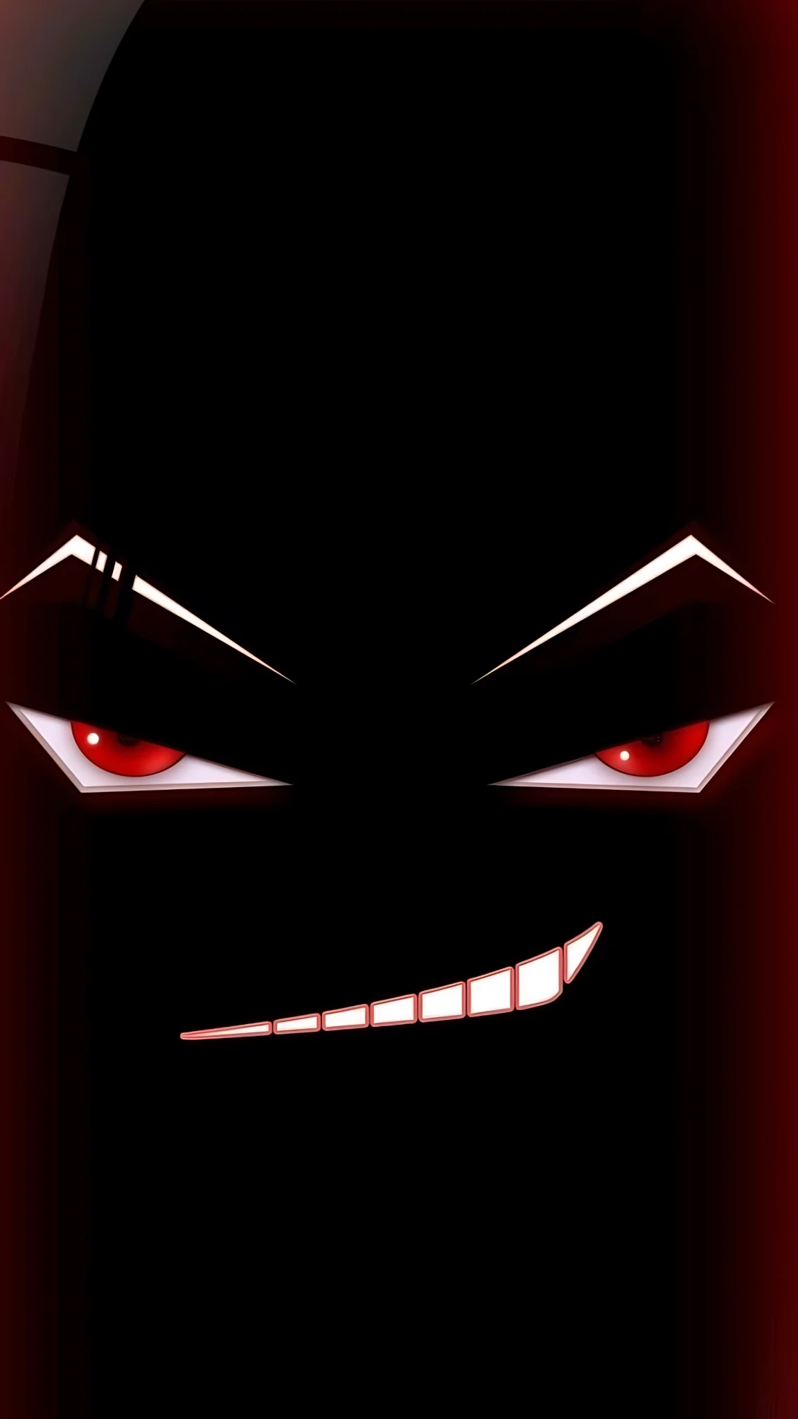 Red Eyes Anime Smile