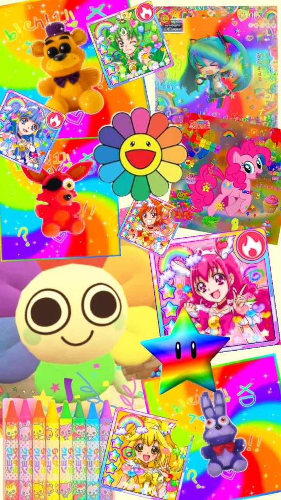 Kidcore Anime FNAF Mashup