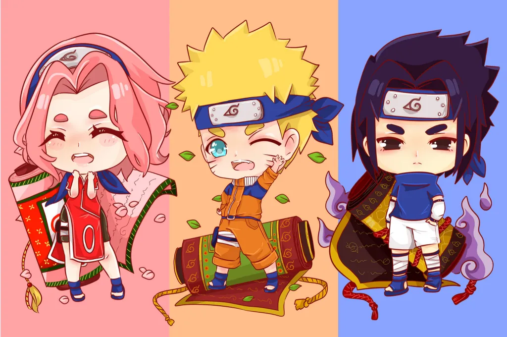 Naruto Chibi Art Wallpaper