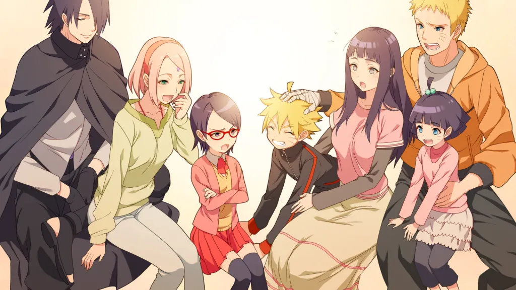 Naruto Boruto Family