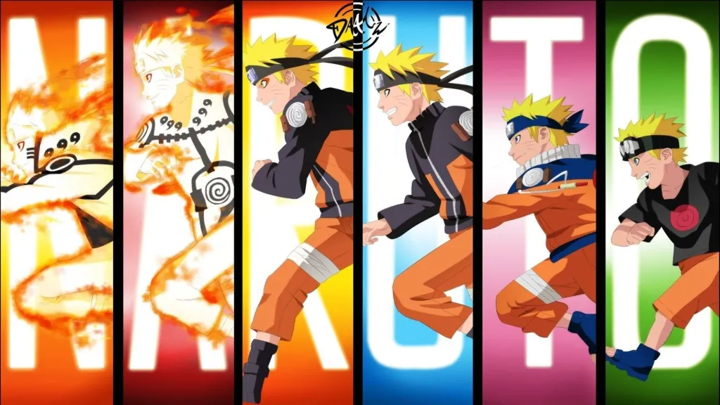 Naruto Evolution Wallpaper