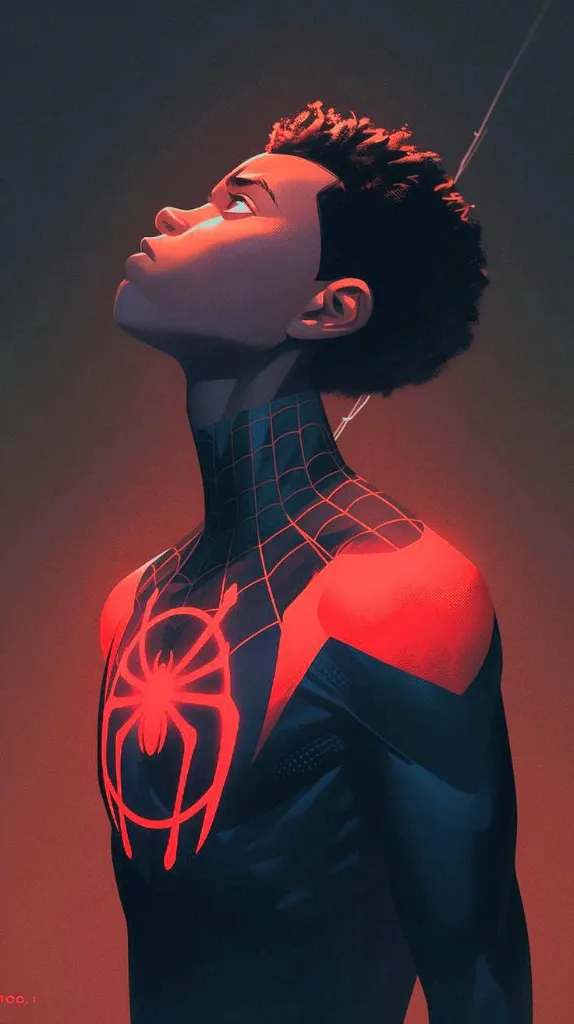 Miles Morales Spider-Verse Wallpaper