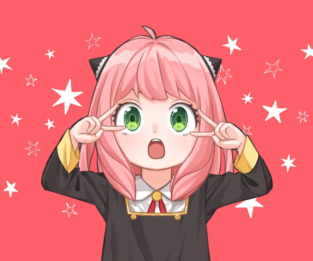 Anya Forger Cute Anime Art