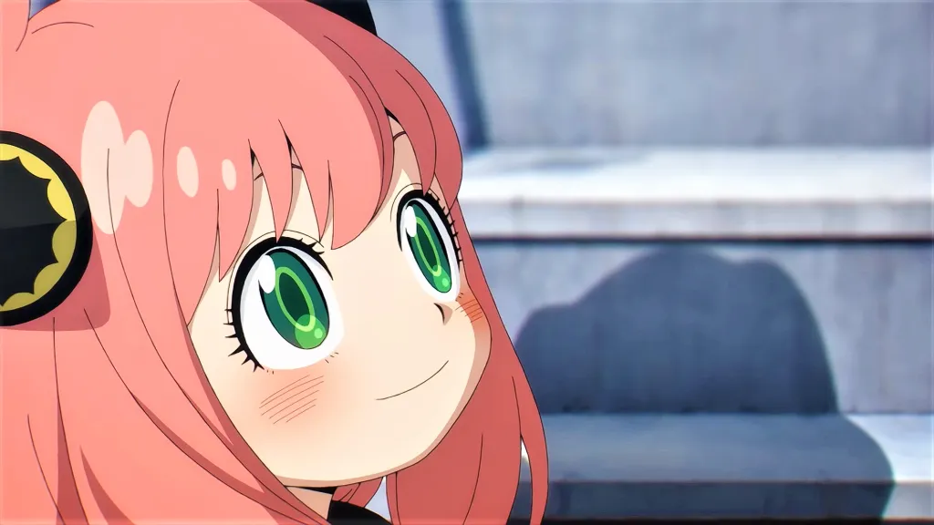 Anya Forger Anime Smile