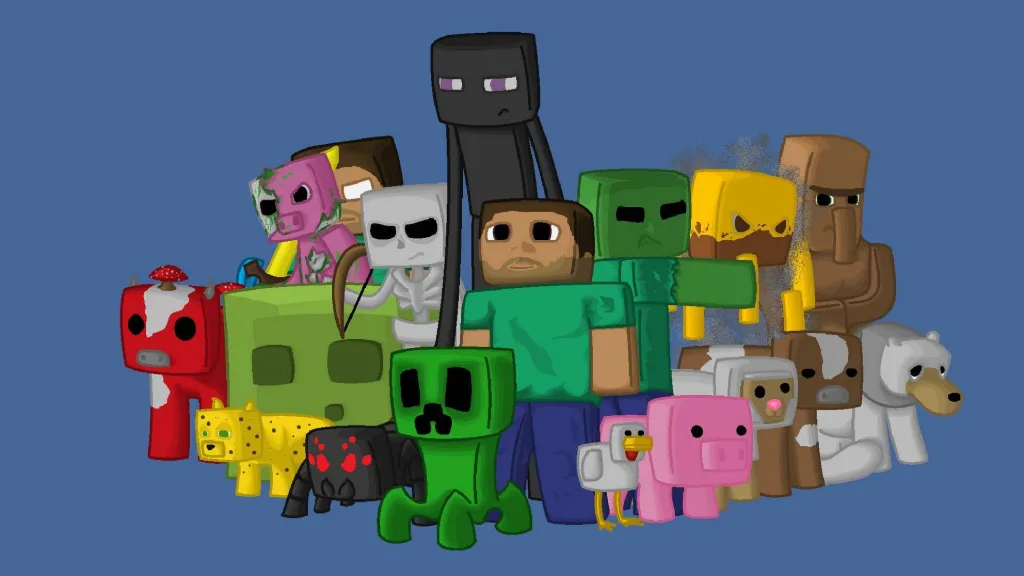 Minecraft Character Art