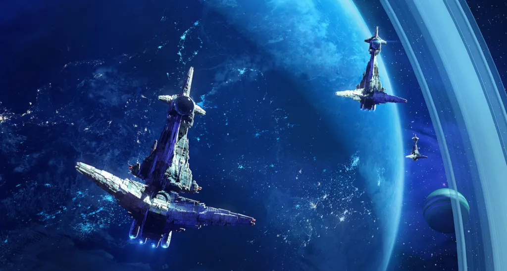 Sci-Fi Space Wallpaper