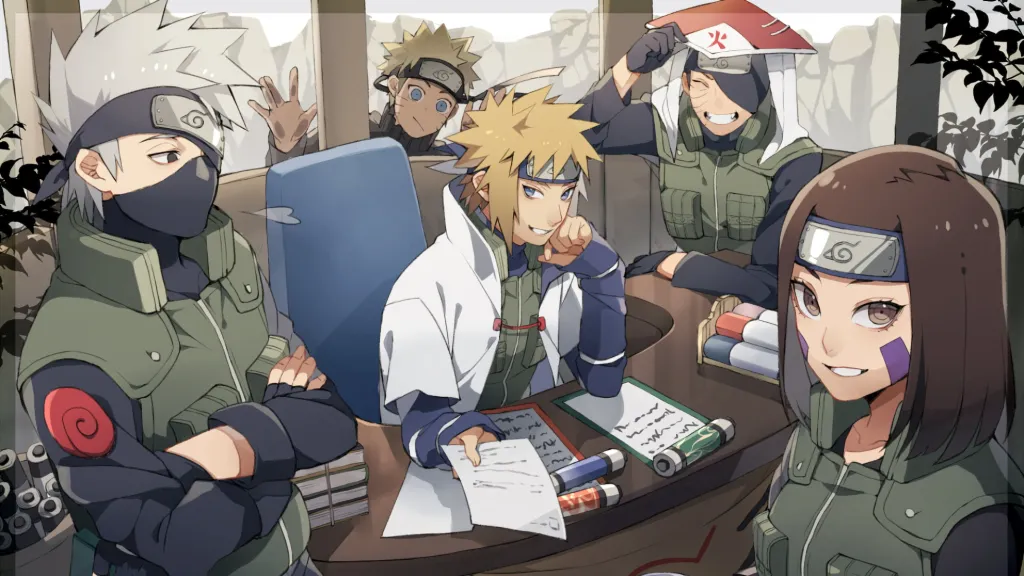 Naruto Minato Kakashi wallpaper