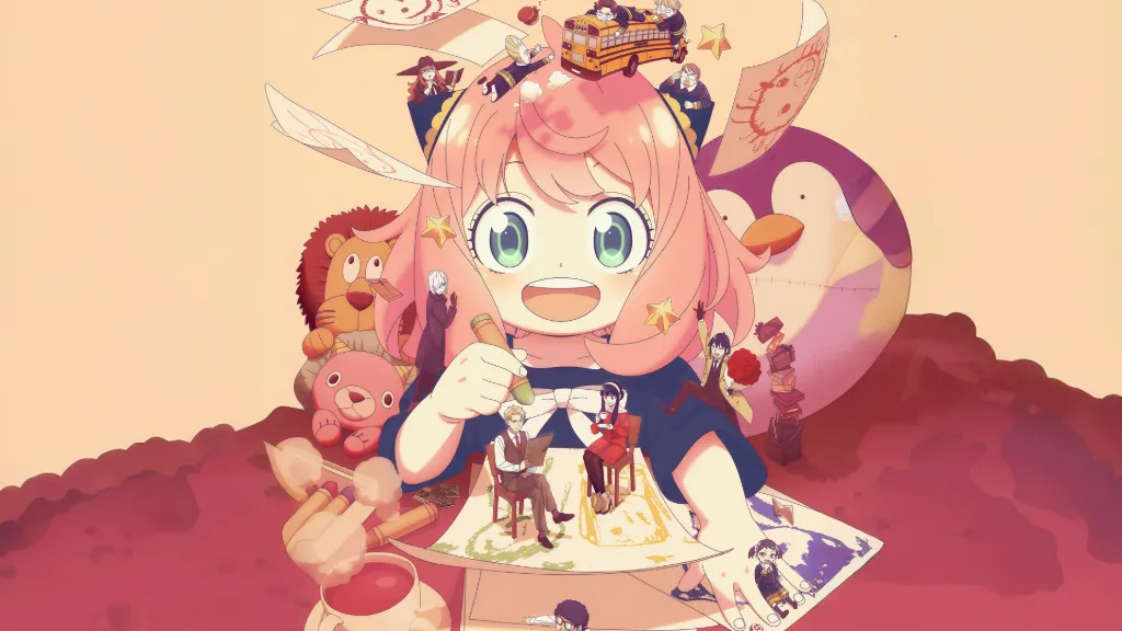 Anya Forger Creative Anime Art