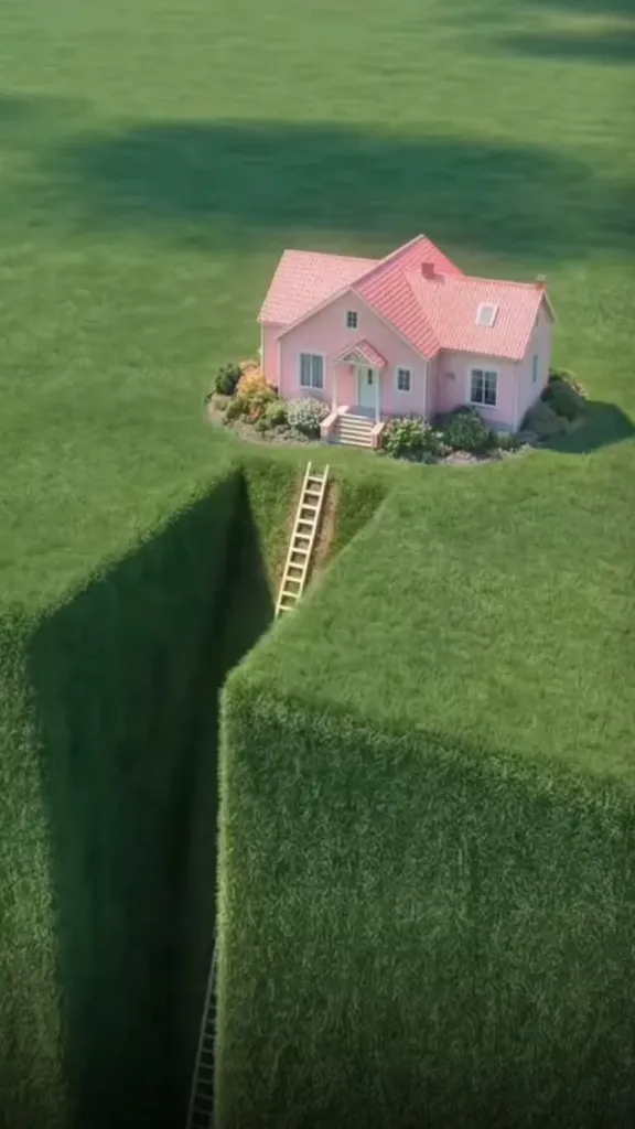 Pink House Grass Chasm