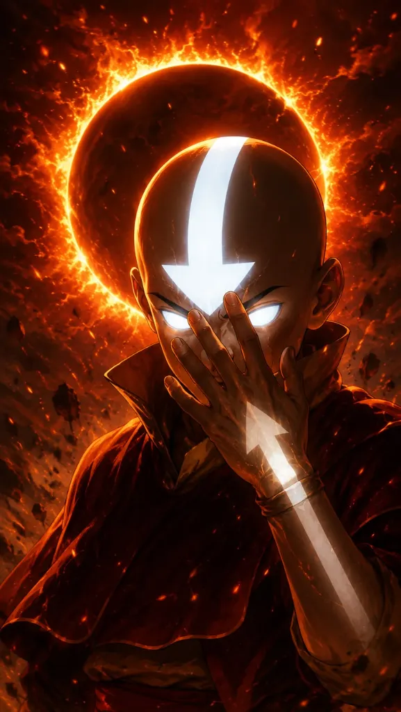 Aang Fire Eclipse Art
