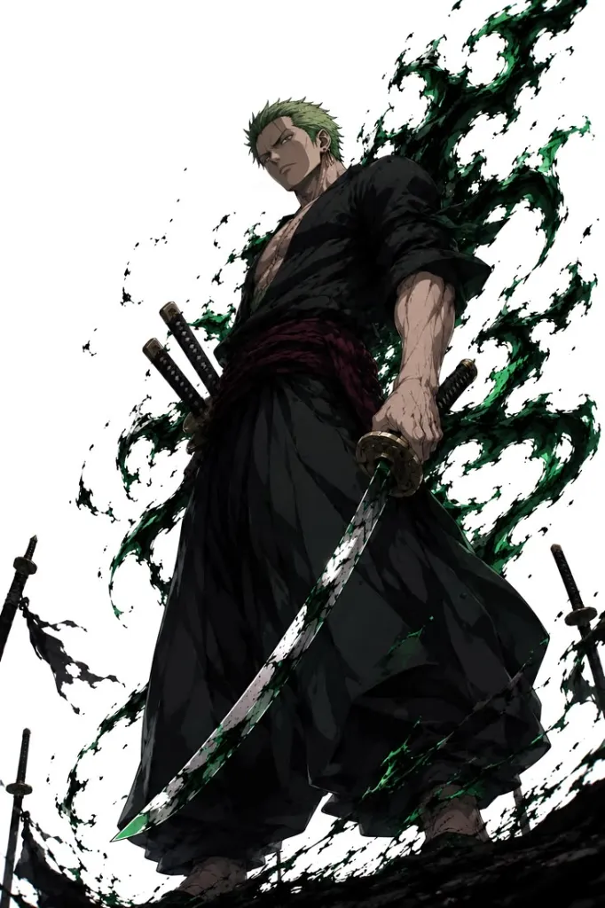 Roronoa Zoro One Piece Art