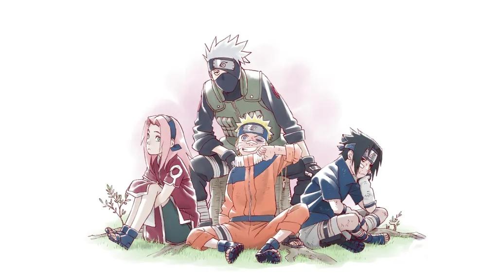 Naruto Team 7 art