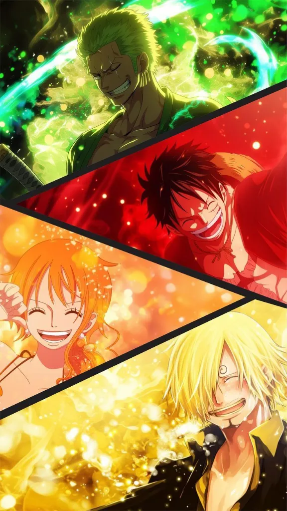One Piece Main Characters Wallpaper